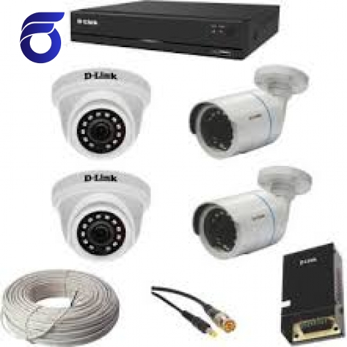 پکیج دوربین مداربسته 4کانال HD 2Mp ورتینا شماره FH-V204