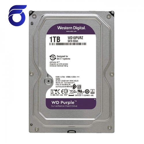 هارد دیسک وسترن دیجیتال مدل WD Purple WD10PURZ 1TB
