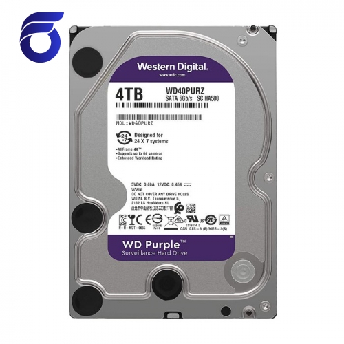هارد دیسک وسترن دیجیتال مدل WD Purple WD40PURZ 4TB