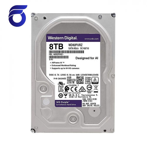 هارد دیسک وسترن دیجیتال مدل WD Purple WD82PURZ 8TB     قیمت هارد    هاردیسک وستر دیجیتال    فروش اینترنتی قطعات کامپیوتر     فروشگاه اینترنتی لپ تاپ