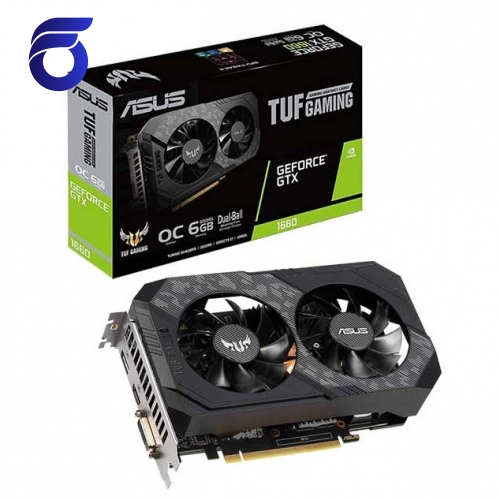 کارت گرافیک ایسوس مدل ASUS TUF GTX1660 O6G GAMING OC