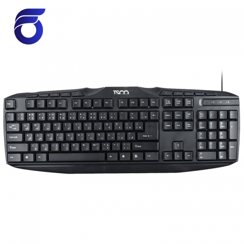 کیبورد با سیم تسکو مدل TSCO TK 8020