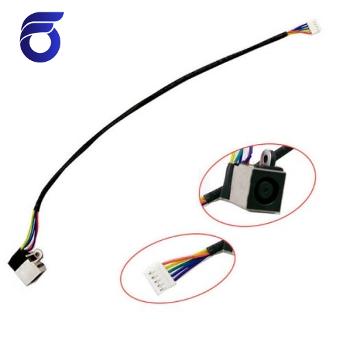 جک کابلی شارژ لپ تاپ DELL Vostro 1310  جک برق لپ تاپ دل Vostro 3400-3500 با کابل   جک شارژ لپ تاپ دل  فروش قطعات تعمیری لپ تاپ   فراپارس  قطعات تعمیری لپ تاپ   تعمیرگاه لپ تاپ