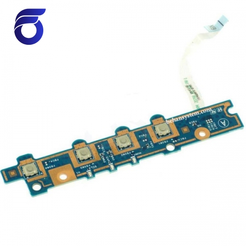 برد دکمه پاور لپ تاپ سونی مدل pcg-81114l     برد سوییچ لپ تاپ سونی   پاور سوییچ لپ تاپ سونی    فروش قطعات تعمیری استوک لپ تاپ   فراپارس  قطعات تعمیری لپ تاپ ایسوس