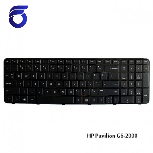 کیبورد لپ تاپ اچ پی Pavilion G6-2000 مشکی-با فریم   کیبورد لپ تاپ اچ پی مدل G6-2000   قطعات لپ تاپ   تعمیرات فوق تخصصی لپ تاپ تهران   فروش قطعات تعمیری لپ تاپ  مرکز پخش قطعات لپ تاپ در تهران