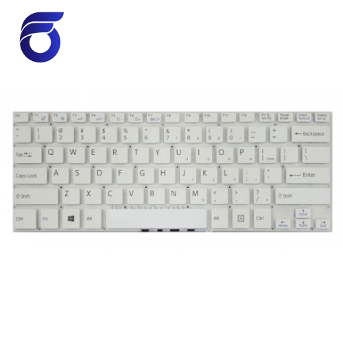 کیبورد لپ تاپ سونی SVF142 سفید   کیبرد لپ تاپ سونی مدل SVF142   قطعات لپ تاپ   تعمیرات فوق تخصصی لپ تاپ تهران   فروش قطعات تعمیری لپ تاپ  مرکز پخش قطعات لپ تاپ در تهران  فراپارس  کیبورد لپ تا