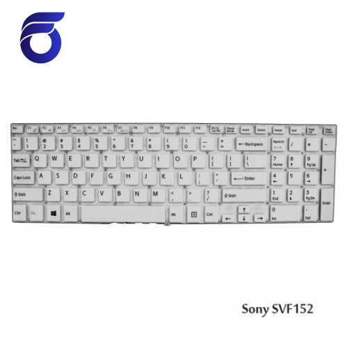 کیبورد لپ تاپ سونی SVF152  کیبرد لپ تاپ سونی مدل SVF152 سفید   قطعات لپ تاپ   تعمیرات فوق تخصصی لپ تاپ تهران   فروش قطعات تعمیری لپ تاپ  مرکز پخش قطعات لپ تاپ در تهران  فراپارس  کیبورد لپ تاپ