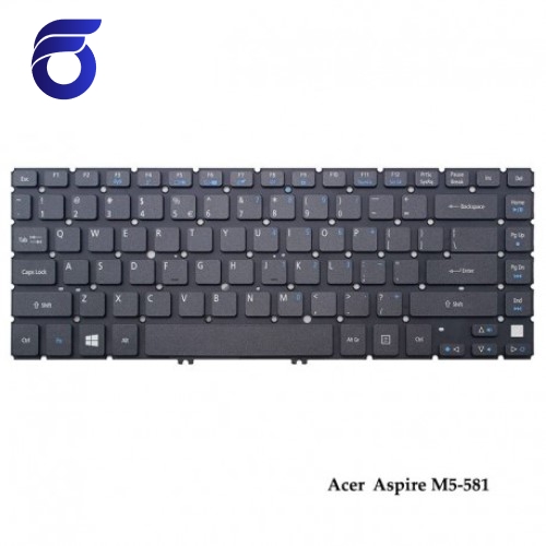 کیبورد لپ تاپ ایسر M5-581   کیبرد لپ تاپ ایسر مدل M5-581مشکی   قطعات لپ تاپ   تعمیرات فوق تخصصی لپ تاپ تهران   فروش قطعات تعمیری لپ تاپ  مرکز پخش قطعات لپ تاپ در تهران  فراپارس  کیبورد لپ تاپ