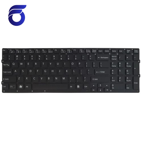 کیبورد لپ تاپ سونی VPC-F2 مشکی-اینتر کوچک-بدون فریم