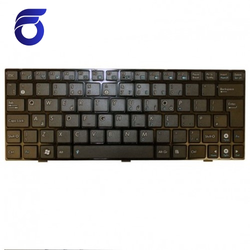 کیبورد لپ تاپ ایسوس Eee PC 1002  مشکی-با فریم-فلت پهن