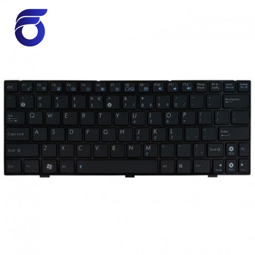 کیبورد لپ تاپ ایسوس  Eee PC 1005 مشکی-بافریم-فلت پهن