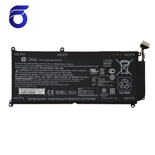 باتری لپ تاپ اچ پی ENVY 15-AE_IP03XL داخلی اورجینال  باطری اصلی لپ تاپ اچ پی ENVY 15  مرکز پخش عمده باطری لپ تاپ اچ پی در تهران  باطری لپ تاپ اچ پی ولیعصر  باطری لپ تاپ اچ پی در آزادی  پخش با