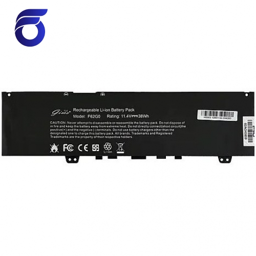 باتری لپ تاپ دل Inspiron 13 5370_F62G0 Gimo Plus مشکی داخلی-38 وات ساعت   Battery Laptop Dell Inspiron 13 5370_F62G0 Black-Internal Gimo Plus-38Wh   نمایندگی پخش قطعات لپ تاپ دل