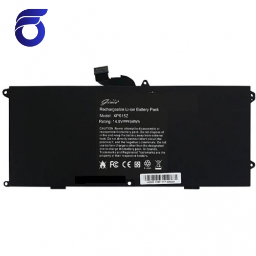Battery Laptop Dell XPS 15Z-0HTR7 Black-Internal Gimo Plus-64Wh    باتری لپ تاپ دل XPS 15Z-0HTR7 Gimo Plus    باتری لپ تاپ دل XPS 15Z-0HTR7   نمیندگی پخش قطعات لپ تاپ دل   نمایندگی لپ تاپ دل