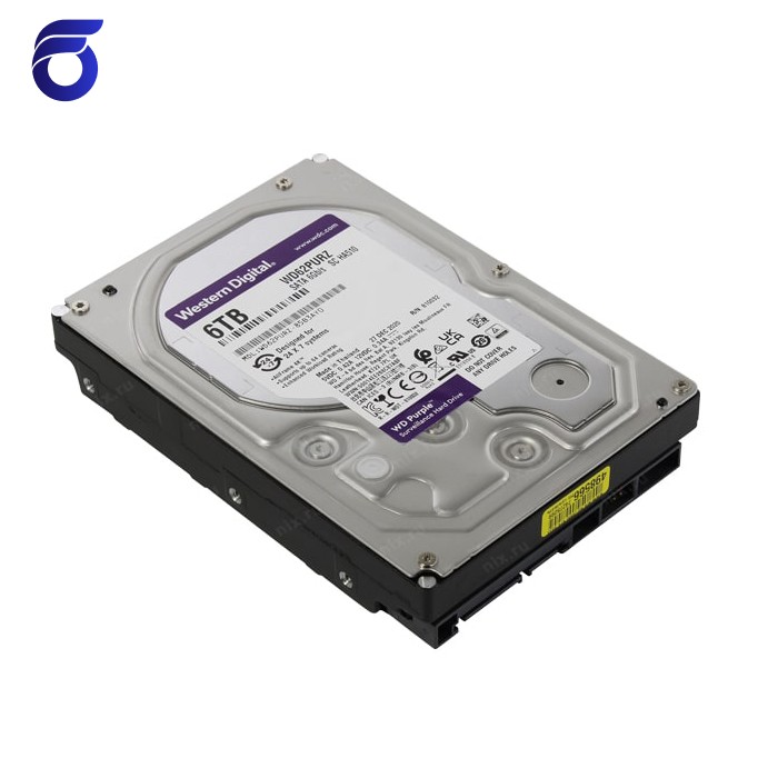 هارد دیسک وسترن دیجیتال مدل WD Purple WD62PURZ 6TB