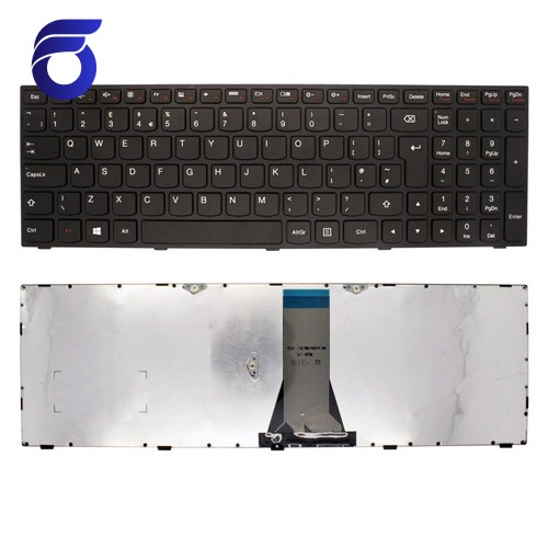 کیبورد لپ تاپ لنوو IdeaPad G50-70 مشکی-با بک لایت-با فریم