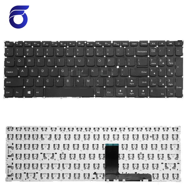کیبورد لپ تاپ لنوو Ideapad 300 مشکی-اینترکوچک بدون فریم