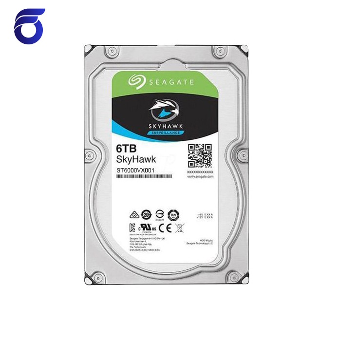 هارد دیسک داخلی سیگیت مدل Seagate SKYHAWK 6TB