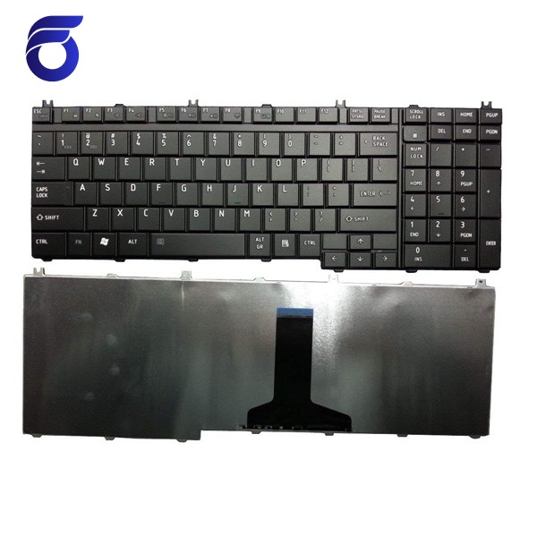 کیبورد لپ تاپ توشیبا Satellite C650 مشکی