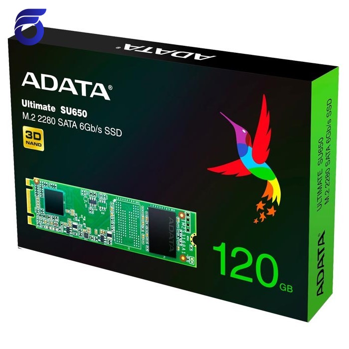 حافظه SSD ای دیتا مدل ADATA SU650 Ultimate M.2 2280 120GB
