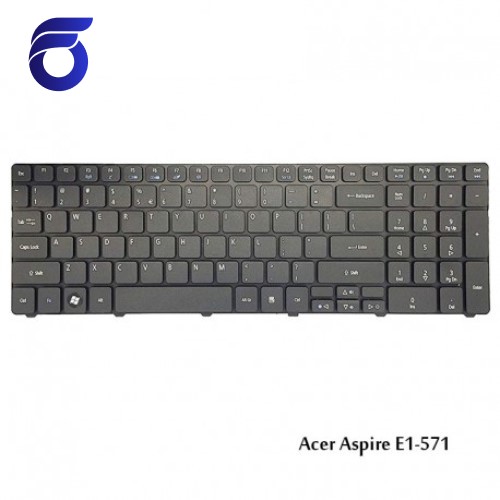 کیبورد لپ تاپ ایسر E1-571 مشکی Acer Aspire E1-571 Laptop Keyboard