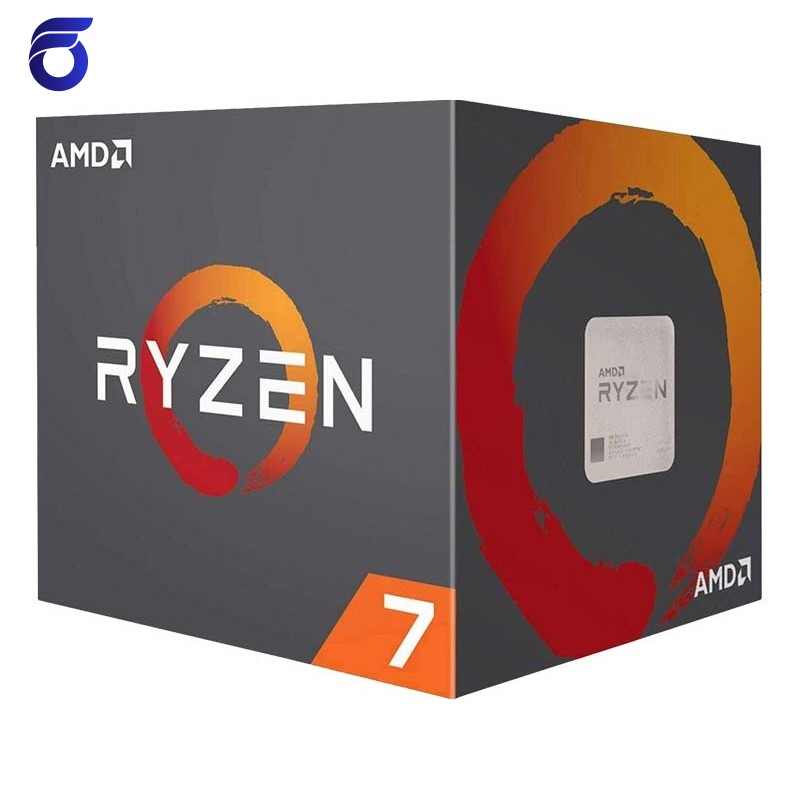 پردازنده مرکزی ای ام دی مدل AMD Ryzen 7 3800XT Box بدون فن(باندل)