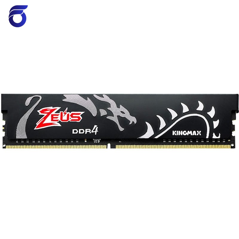حافظه رم دسکتاپ کینگ مکس مدل Kingmax Zeus Dragon 8GB DDR4 3000Mhz