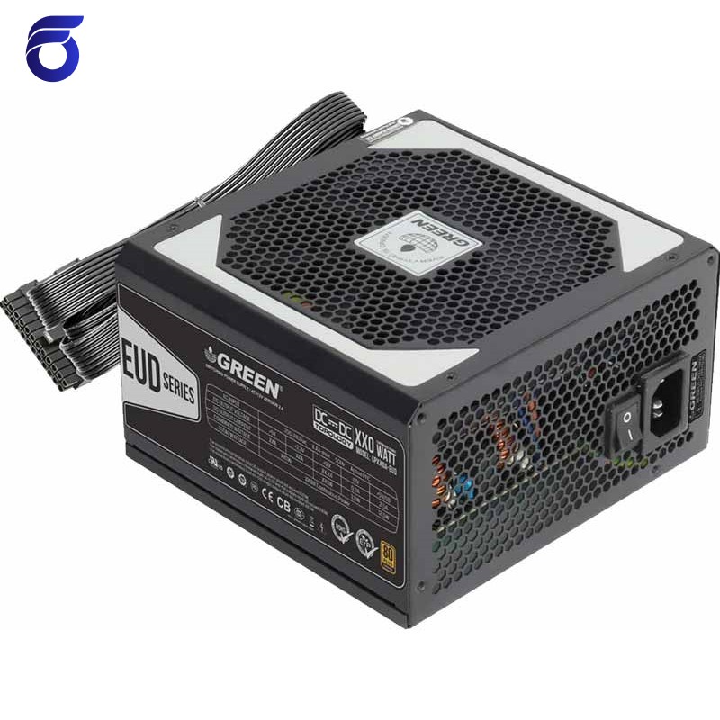 منبع تغذیه گرین مدل Green GP480A-EUD