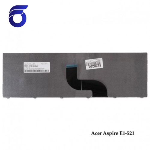 کیبورد لپ تاپ ایسر E1-521 مشکی - با دکمه پهن Acer Aspire E1-521 Laptop Keyboard