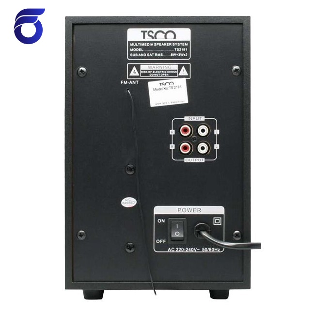 اسپیکر دسکتاپ تسکو مدل TSCO TS 2191