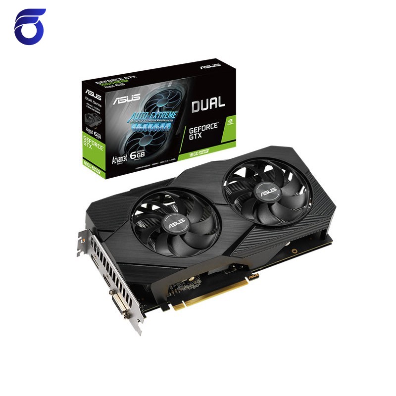 کارت گرافیک ایسوس مدل ASUS DUAL GTX1660S A6G EVO