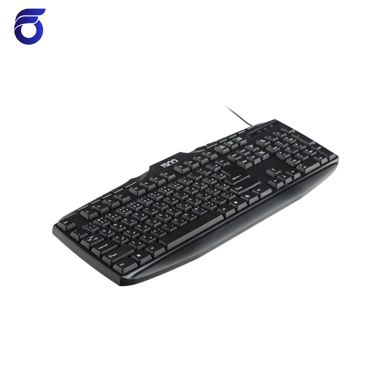 کیبورد با سیم تسکو مدل TSCO TK 8020