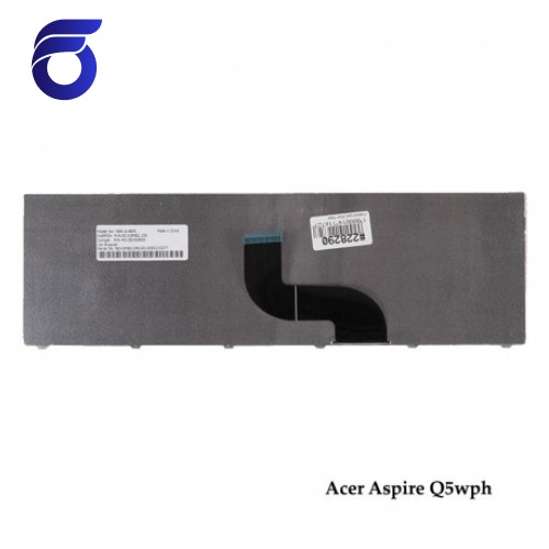 کیبورد لپ تاپ ایسر Q5wph مشکی - با دکمه پهن Acer Aspire Q5wph Laptop Keyboard