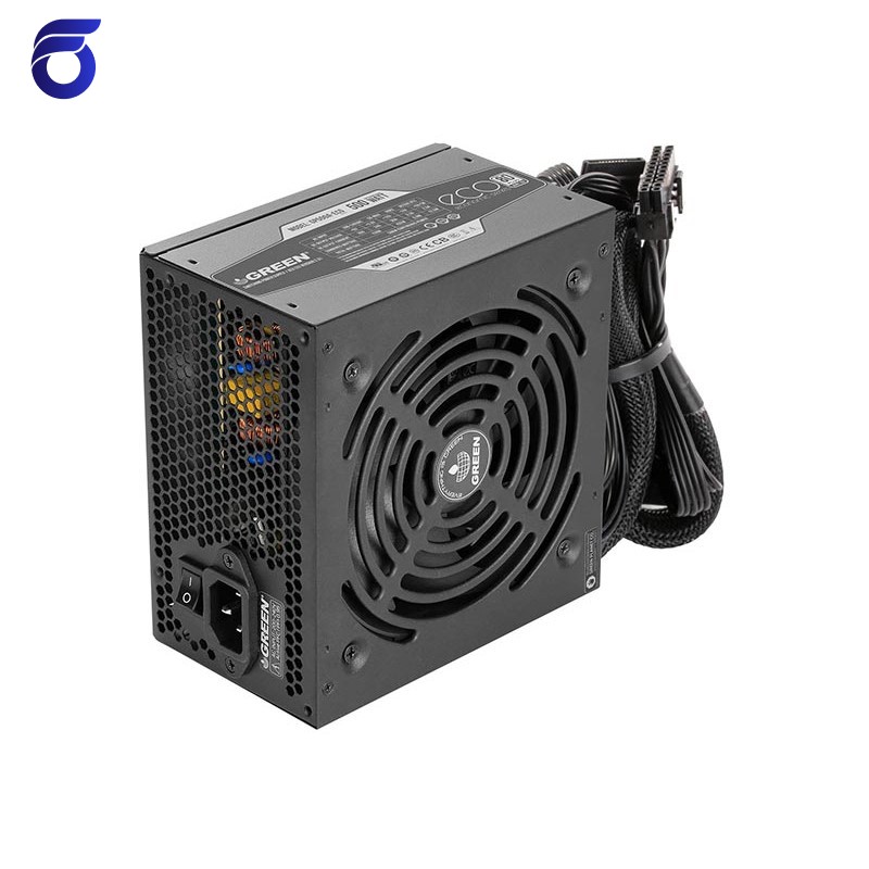 منبع تغذیه گرین مدل Green GP500A-ECO