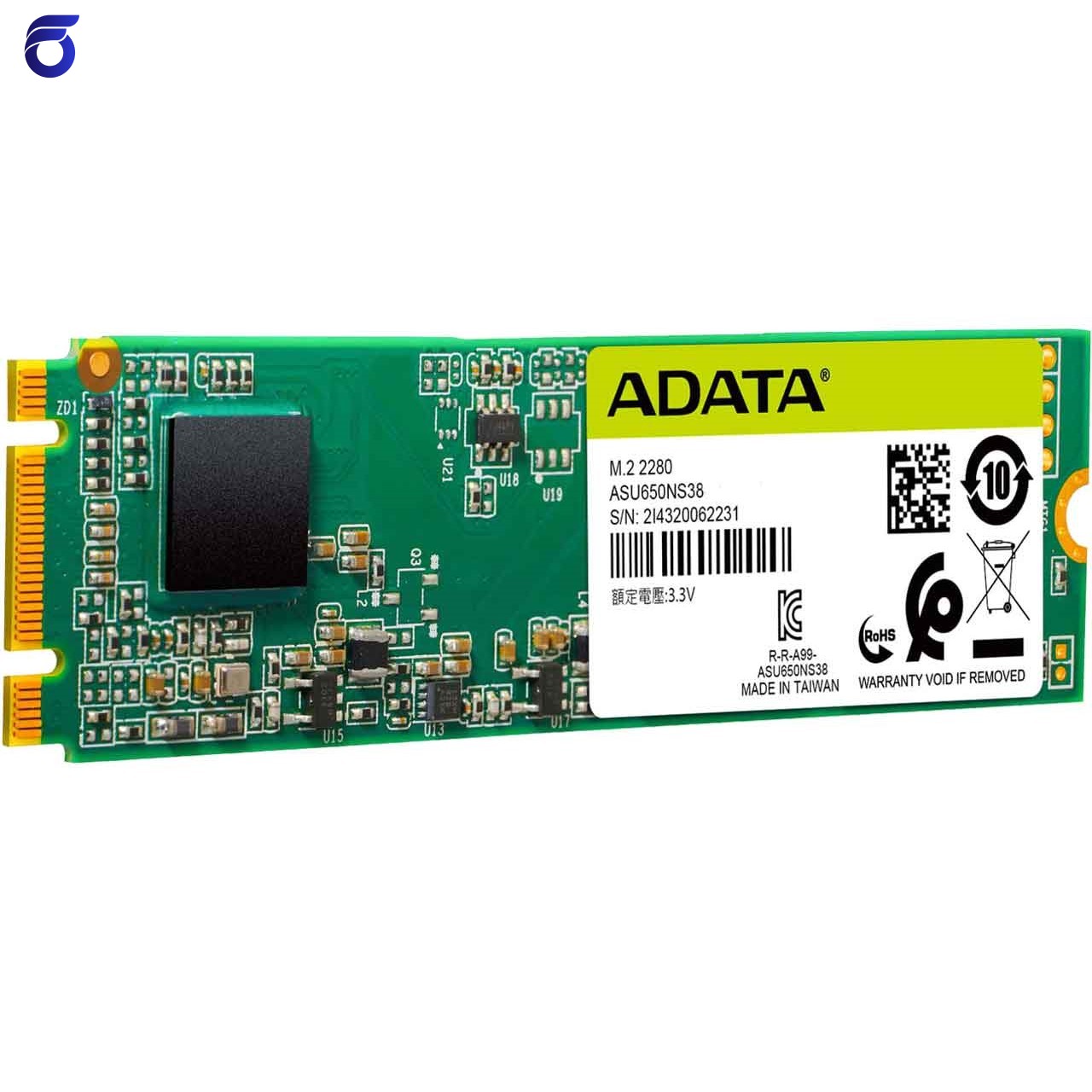 حافظه SSD ای دیتا مدل ADATA SU650 Ultimate M.2 2280 120GB