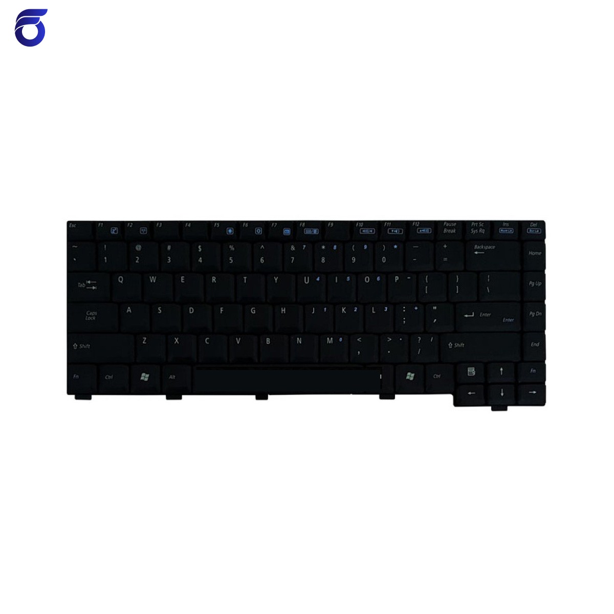 کیبورد لپ تاپ ایسوس F3-28Pin مشکی-بدون فریم