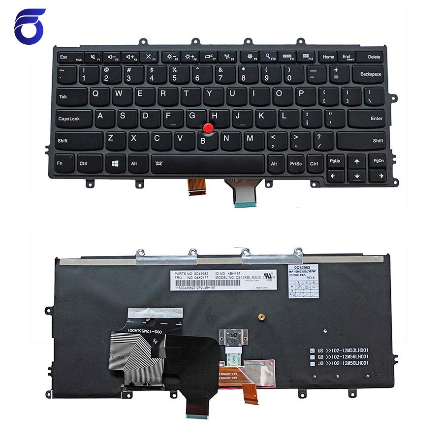 کیبورد لپ تاپ لنوو ThinkPad X240 مشکی-باموس-با فریم