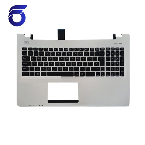 کیبورد لپ تاپ ایسوس S550 مشکی-با قاب C نقره ای