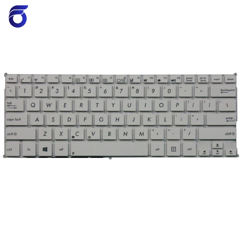 کیبورد لپ تاپ ایسوس S200-X200 سفید-اینترکوچک بدون فریم