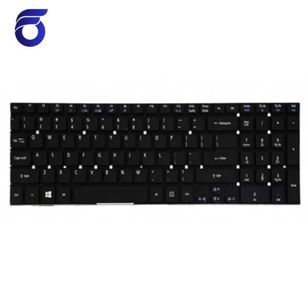 کیبورد لپ تاپ ایسر Aspire V3-571_E1-570_E1-572_5755 مشکی-اینترکوچک بدون فریم
