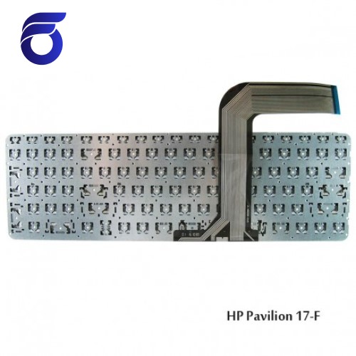 کیبورد لپ تاپ اچ پی 17F مشکی- اینترکوچک HP Pavilion 17-f Laptop Keyboard