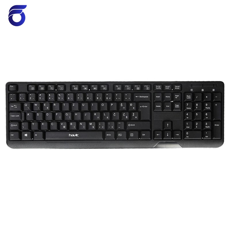 کیبورد با سیم هویت مدل Havit HV-KB613