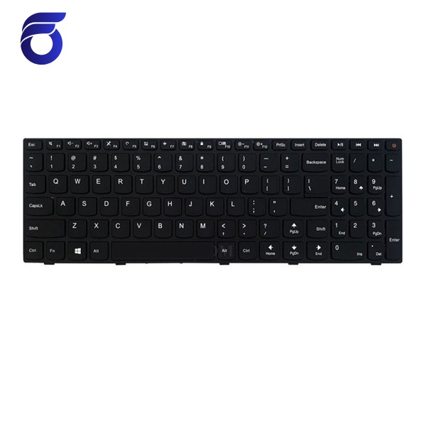 کیبورد لپ تاپ لنوو IdeaPad 110-15ISK مشکی-با فریم-با دکمه پاور