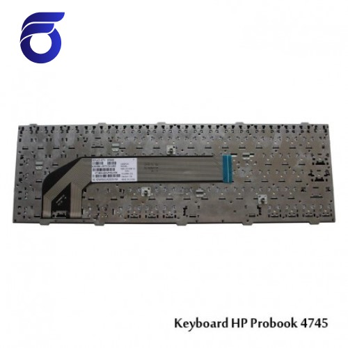 کیبورد لپ تاپ اچ پی 4745 مشکی-بافریم HP Probook 4745 Laptop Keyboard