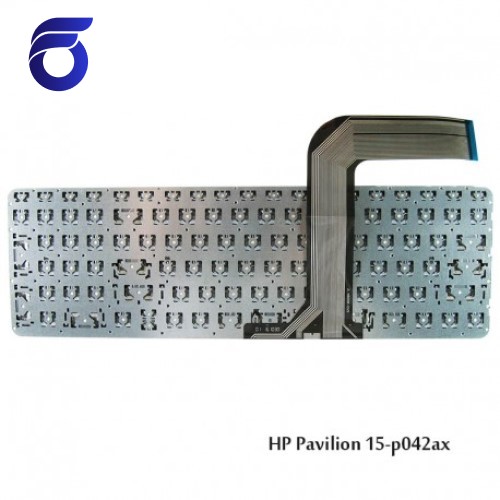 کیبورد لپ تاپ اچ پی 15-p042ax مشکی- اینترکوچک HP Pavilion 15-p042ax Laptop Keyboard