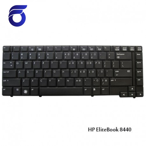 کیبورد لپ تاپ اچ پی 8440 مشکی-بدون موس HP EliteBook 8440 Laptop Keyboard
