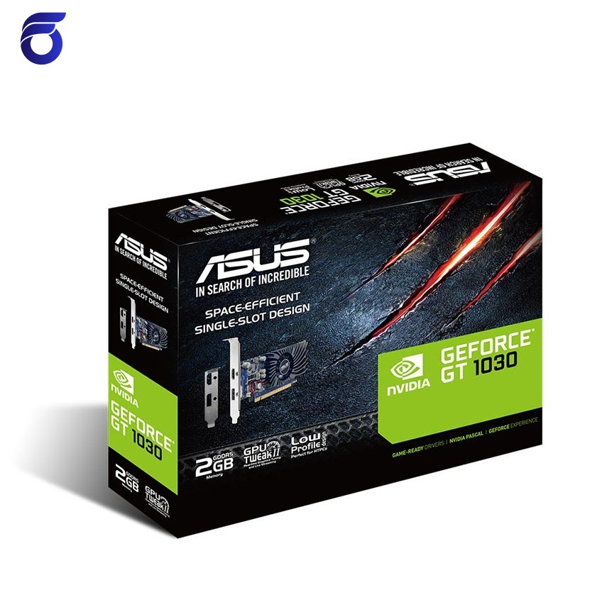کارت گرافیک ایسوس مدل ASUS GT1030 BRK 2G