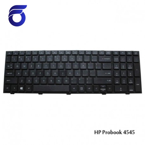 کیبورد لپ تاپ اچ پی 4545 مشکی-بافریم HP Probook 4545 Laptop Keyboard