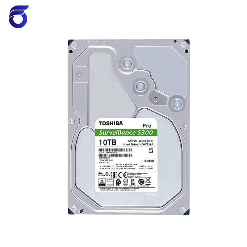 هارد دیسک توشیبا مدل Toshiba Surveillance S300 10TB Pro