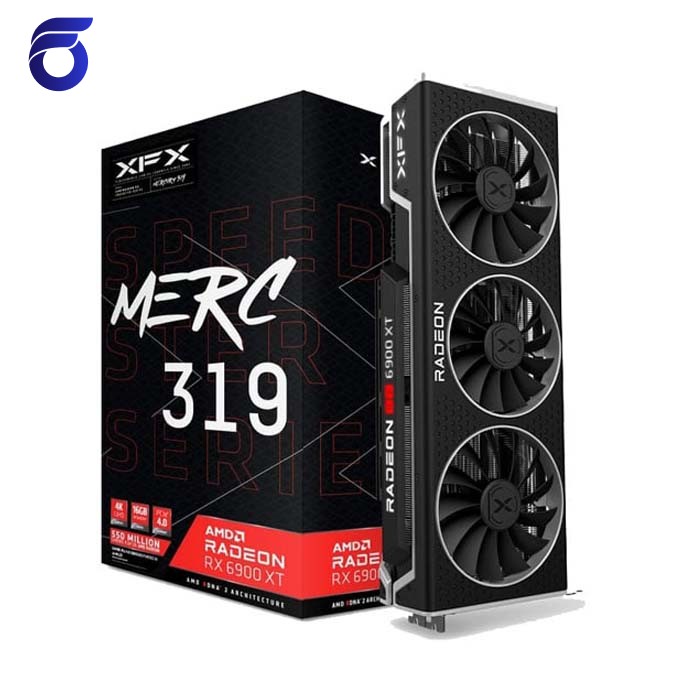 کارت گرافیک ایکس اف ایکس مدل XFX Speedster MERC 319 AMD Radeon RX 6900 XT 16GB